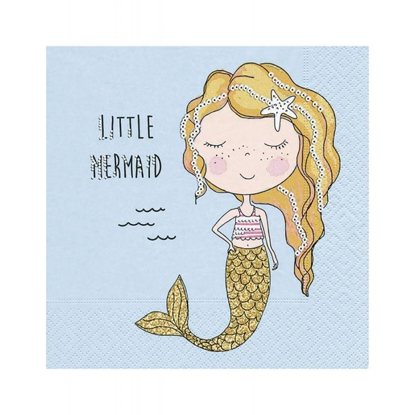 Decoupage Napkin Little mermaid 200697