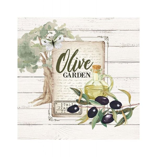 Decoupage Napkin Olive Garden 13312950