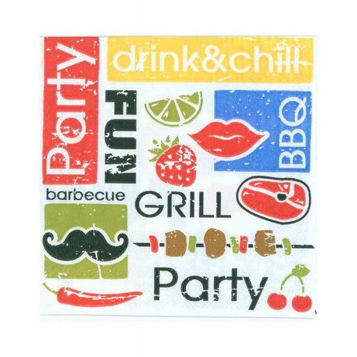 Decoupage Napkin Summerparty 13308025