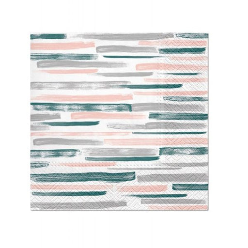 Decoupage Napkin Watercolor Stripes ROSA SDL 120204