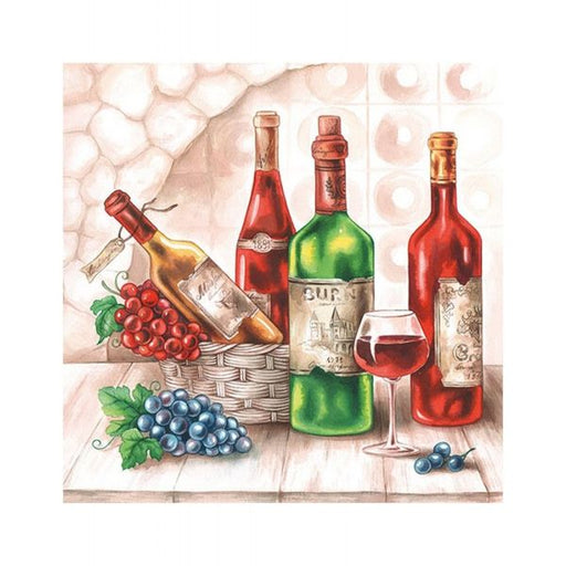 Decoupage Napkin Wine Cellar 13309045