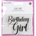 Dovecraft Clear Stamp Birthday Girl DCSTP110