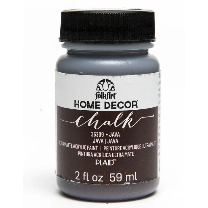 FolkArt Home Decor Chalk Paint - Java 2 oz