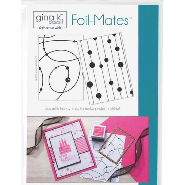Gina K Designs Foil Mates Sentiments Dots and Strings 180180