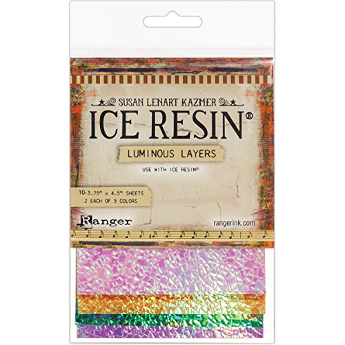 Ice Resin Maylar Sheets   Luminous Layers