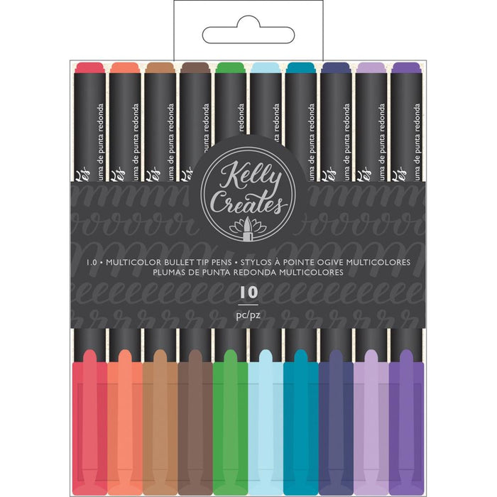 Kelly Creates Bullet Tip Pens - Multicolor