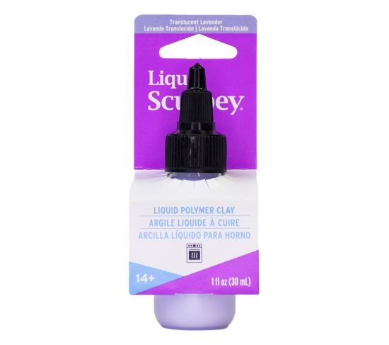 Liquid Sculpey Polymer Clay Translucent Lavender 1 oz ALS3516