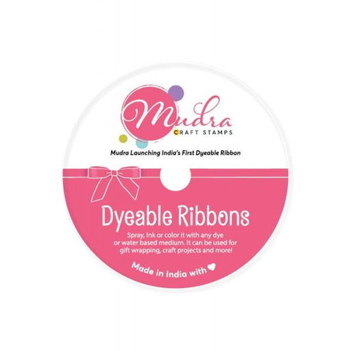 Mudra Dyeable Ribbons MUR001