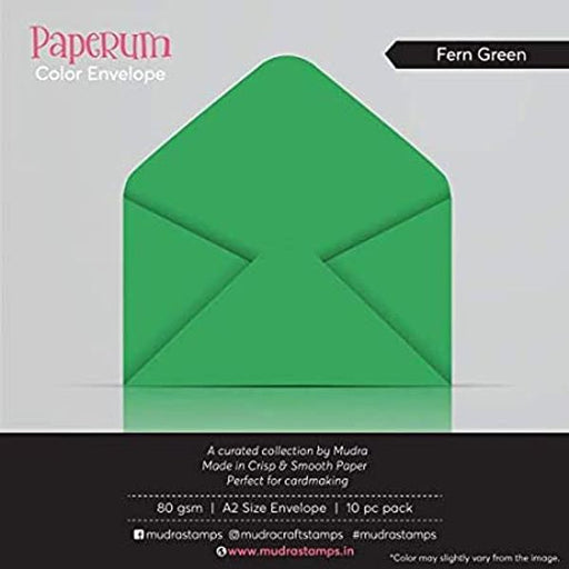 Mudra Envelope - Fern Green MU PE014