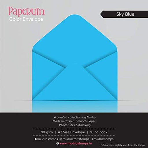 Mudra Envelope - Sky Blue MU PE010