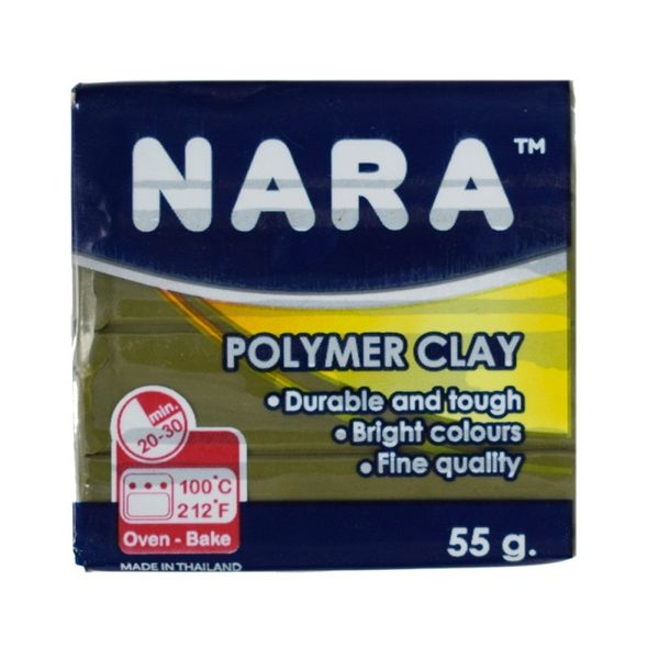 Nara polymer clay light olive pm 010