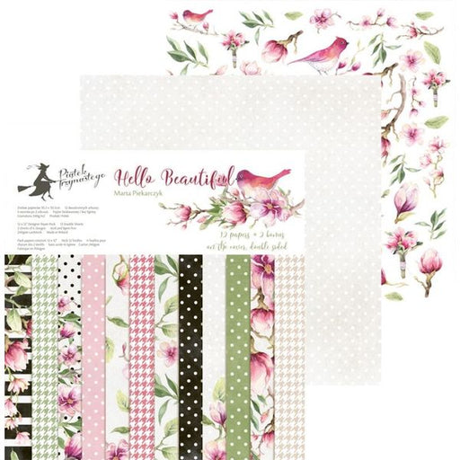 P13 Paper pad Hello Beautiful 12x12 P13-206