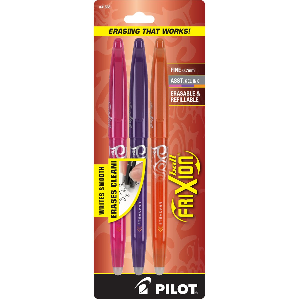 Pilot FriXion Fine Point Erasable Gel Pens - Main Image