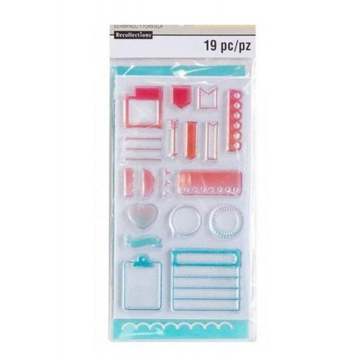 Recollections Stamp Stencil Small Tracker Creative Planner 501847