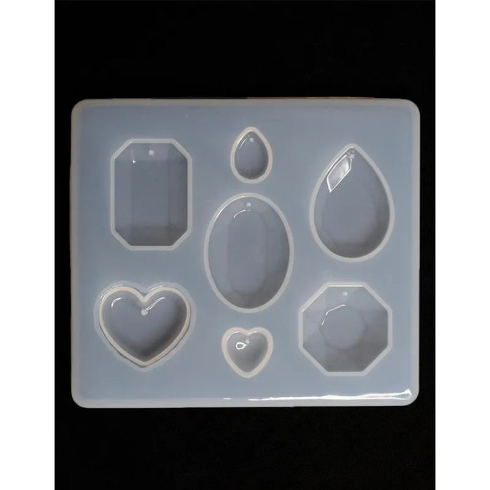 Resin silicone mould   Assorted Shapes 2