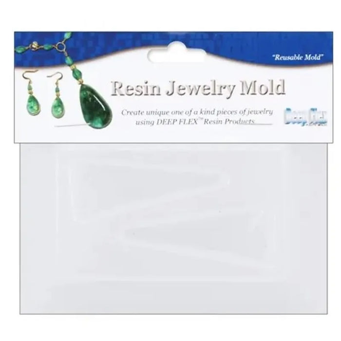 Resin Jewelry Mold   Triangles 2 Cavity