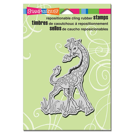 Stampendous Cling Stamp Penpattern Giraffe CR P259