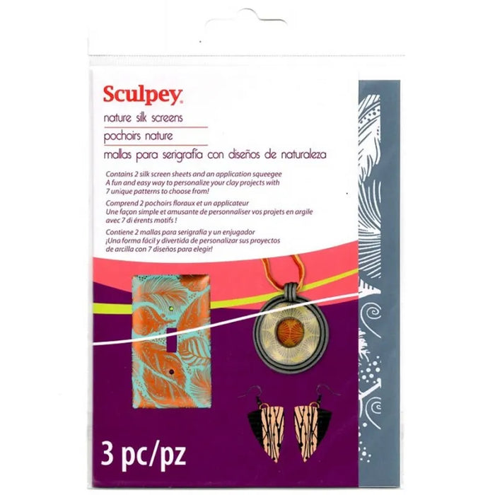 Sculpey Silkscreen Kit Nature
