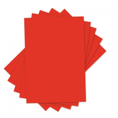 Sizzix Inksheets Transfer Film Sheets Red