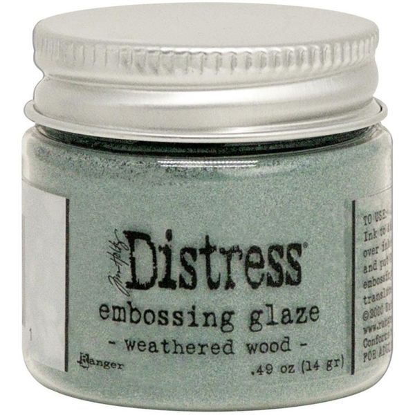 Tim Holtz Distress Embossing Glaze Weathered Wood TDE 71051
