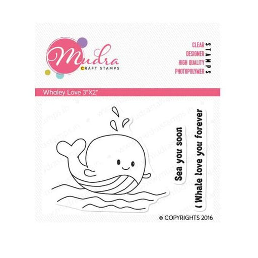 Mudra Clear Stamps Whaley Love MU - WL