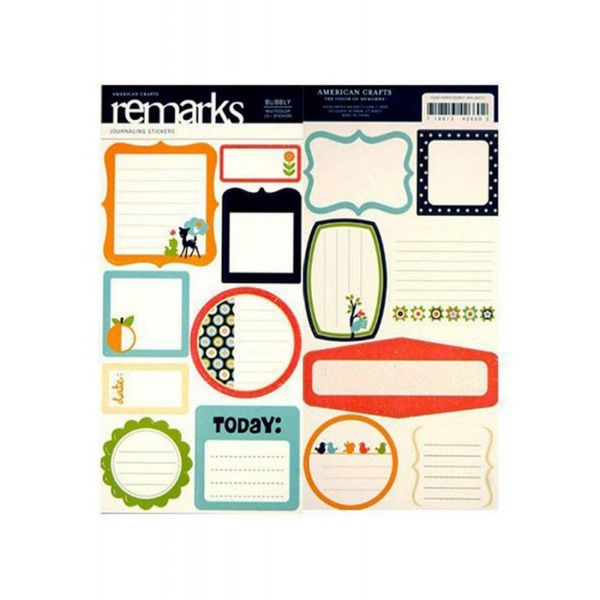 american-crafts-stickers-remarks-bubbly-journal
