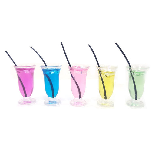 Artificial Miniature 3D Juice Straw Cup Drinks RAWMI-099
