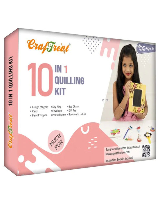 Craftreat 10 in 1 Quilling Kit CTK004