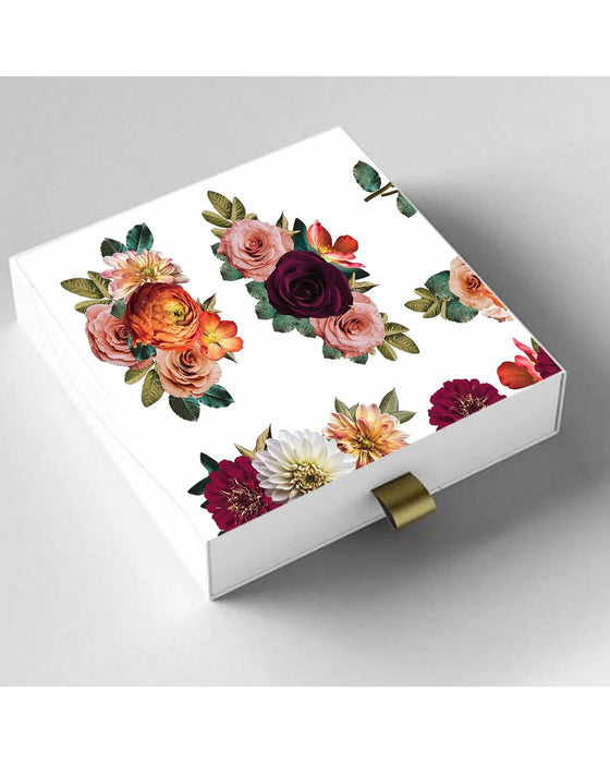 CrafTreat Decoupage Paper Decorative flowers3 A4