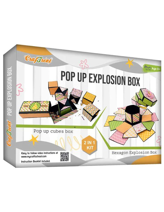 Craftreat Popup Explosion Boxes Kit CTK007