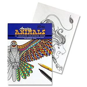 Creative Colouring Pad - Amazing Animals CR-36306