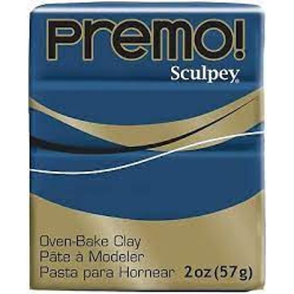 Premo Sculpey Polymer Clay Navy 2oz PE02 5050