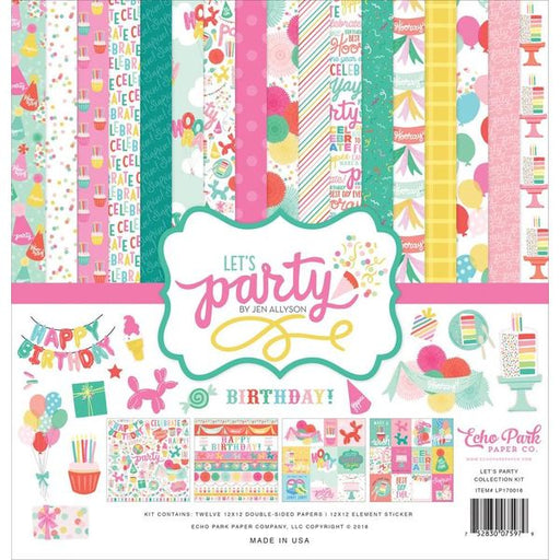 Echo Park Collection Kit - Let's PartyL P170016