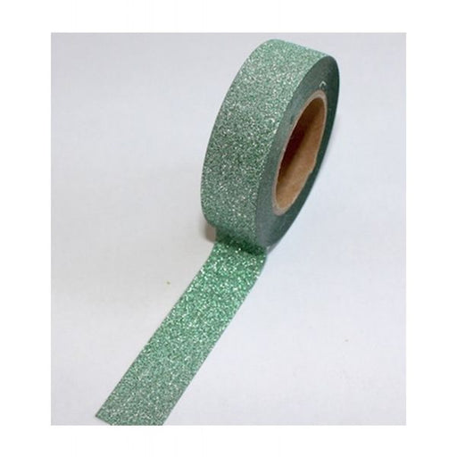 Green Glitter Washi Tape W TGG3308