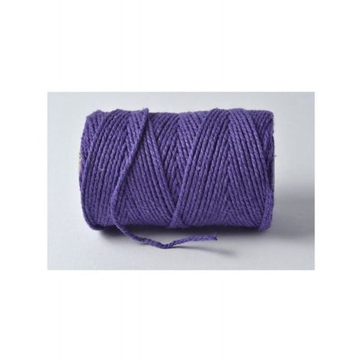 jute thread cord violet