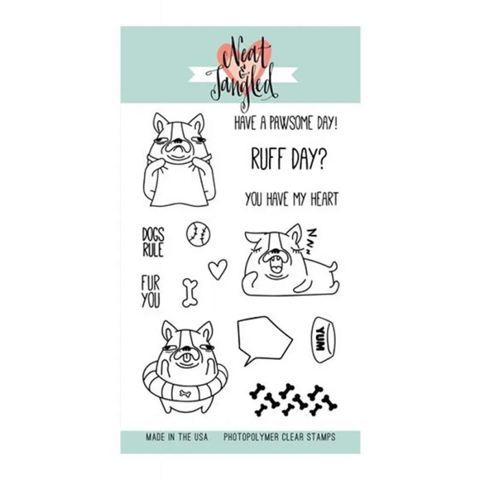 Neat & Tangled Clear Stamps - Woof