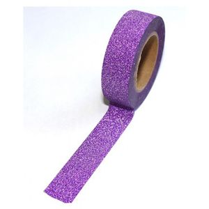 Purple Glitter Washi Tape W T PG3307