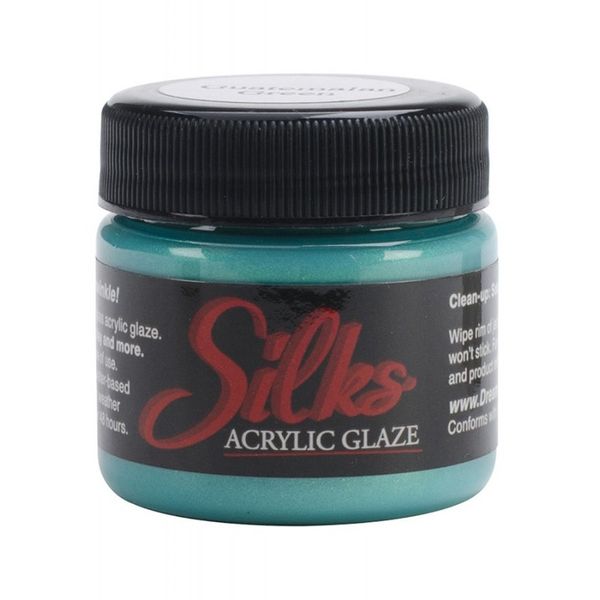 silks acrylic glaze guatemalan green