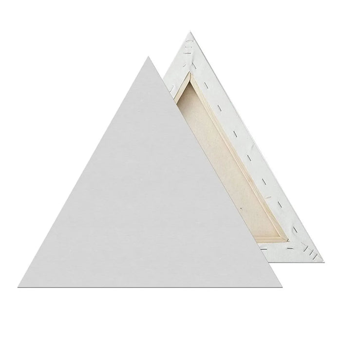 Stretched Canvas - Triangle 9"
