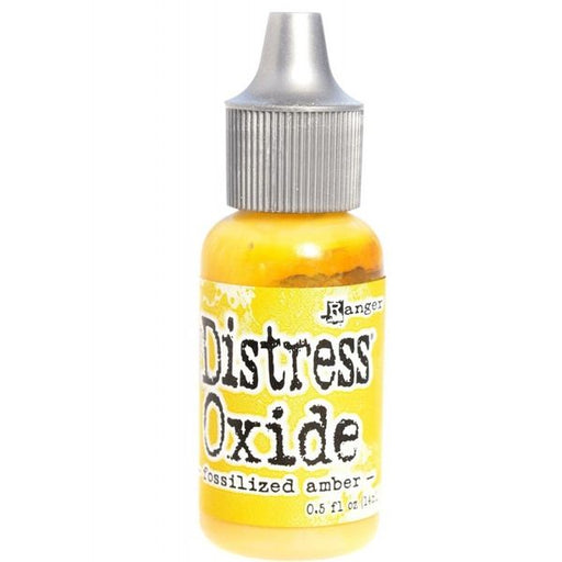 tim holtz distress oxides reinkers fossilized amber