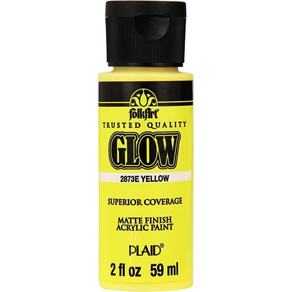 FolkArt Glow - Yellow 2 oz F A2873E