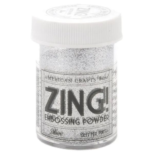 Zing Glitter Embossing Silver ZGE-27152